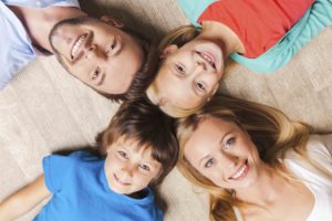 Happy family.